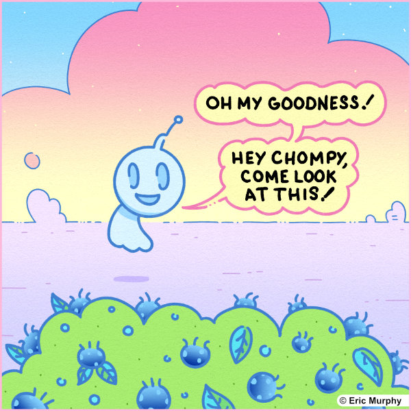 Oh my goodness! Hey Chompy, come look at this. Copyright © 2026 Eric Murphy